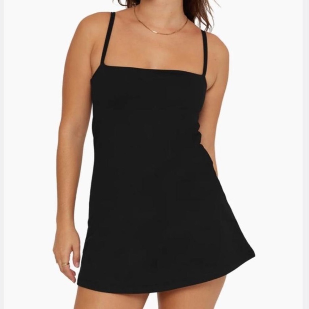 SET Active Formcloud Carrie Dress in Onyx Size Small